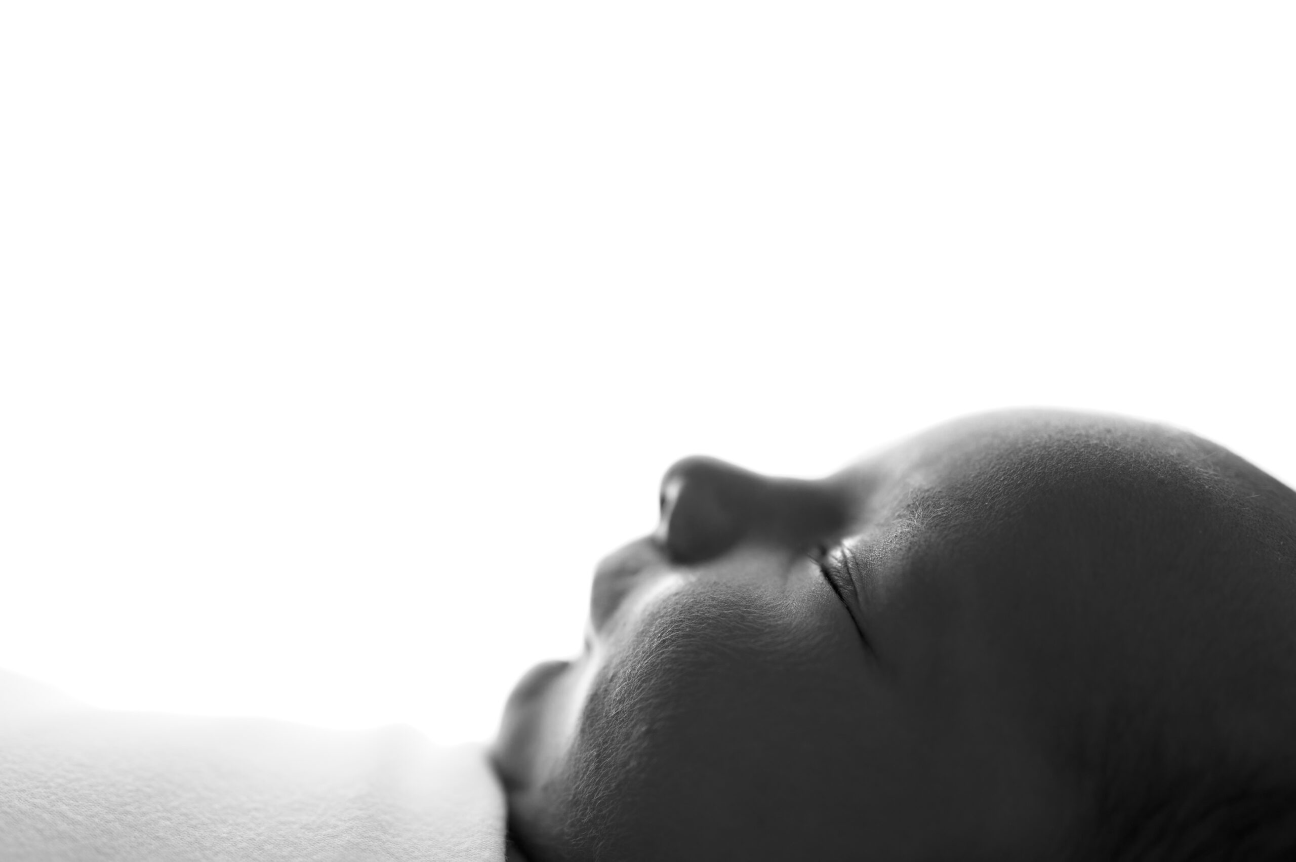 black and white newborn photography pittsburgh • Baby