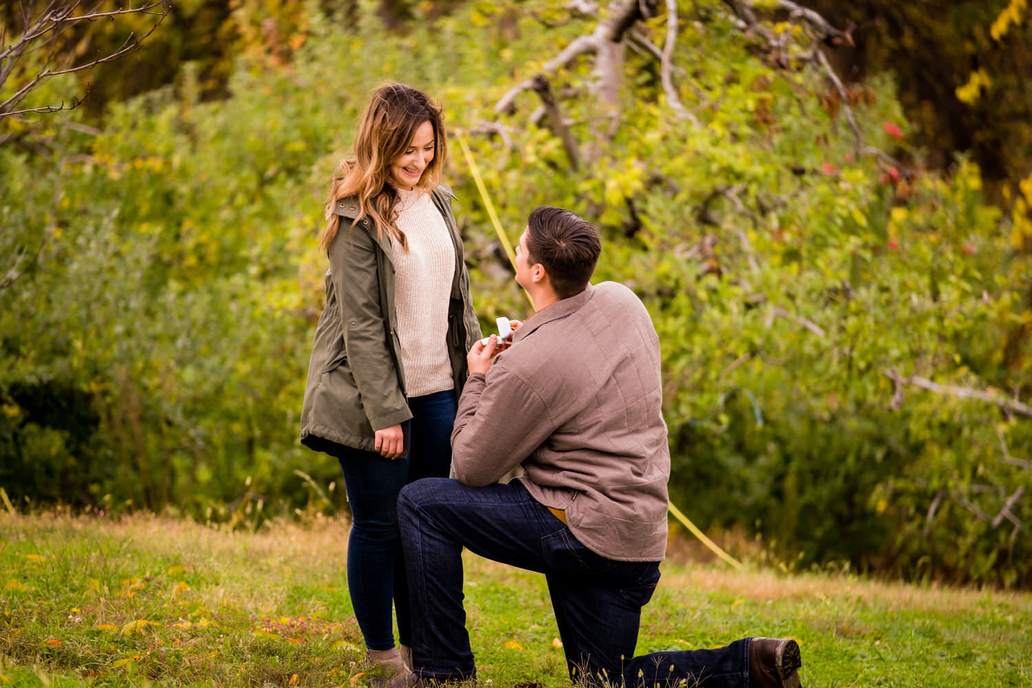 pittsburgh engagement proposal photographer • Pittsburgh Surprise Proposal Photography | Engagement