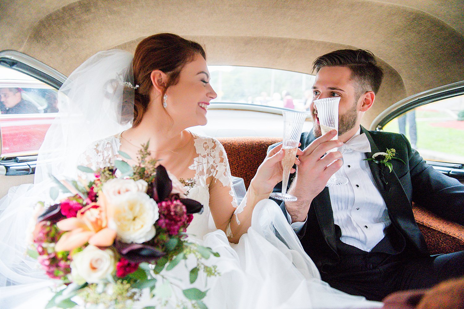 bride and groom wedding transportation pittsburgh • Recommended Vendors